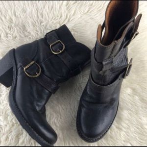 Fiorentini + Baker Moto Buckle Leather Boots